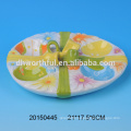 Beautiful chicken shaped ceramic egg tray for 2016 easter party